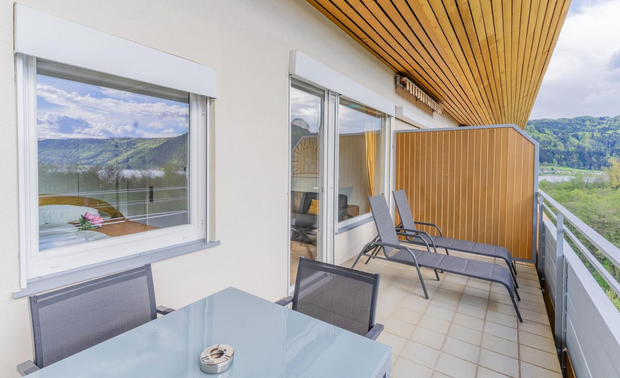 Ct-Gold Penthouse Bodensdorf Amatera Privater Seezugang Hallenbad, Skiarena Gerlitzen Luaran gambar